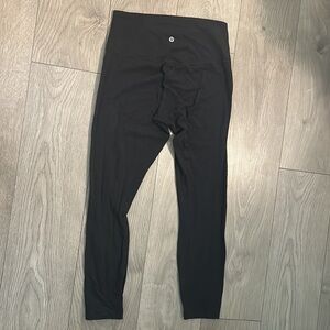 Lululemon Align high-waisted black leggings